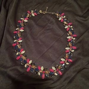 Multicolored statement necklace by LOFT